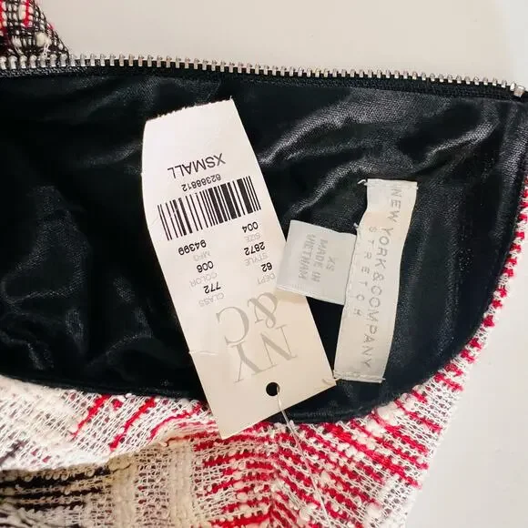 New York & Company Tweed Three Quarter Sleeve Dress Size XS NWT - Picture 3 of 6